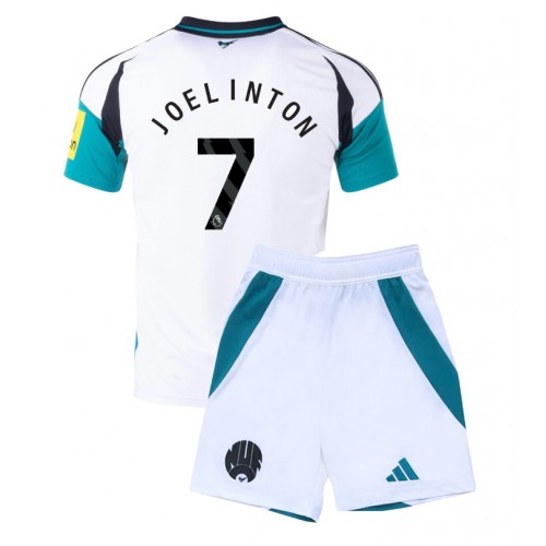 Dětský fotbalový dres Newcastle United Joelinton #7 2024-25 Třetí Krátký Rukáv (+ trenýrky)